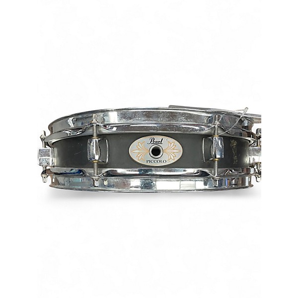 Used Pearl 13in Piccolo Snare Black Drum
