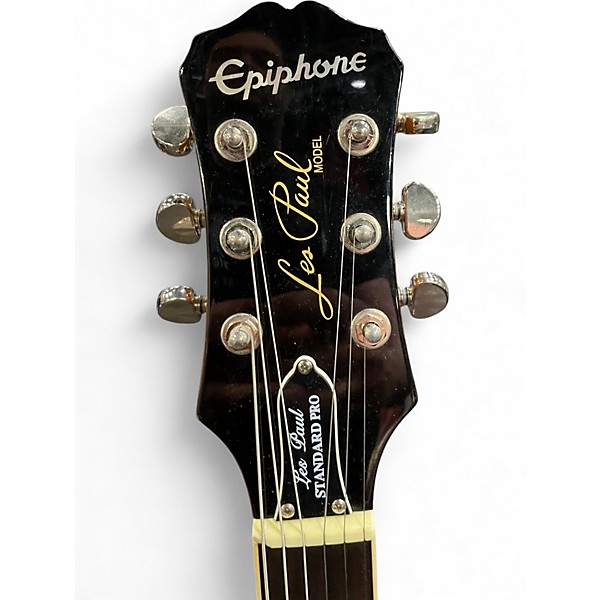 Used Epiphone Les Paul Standard Pro Honey Burst Solid Body Electric Guitar