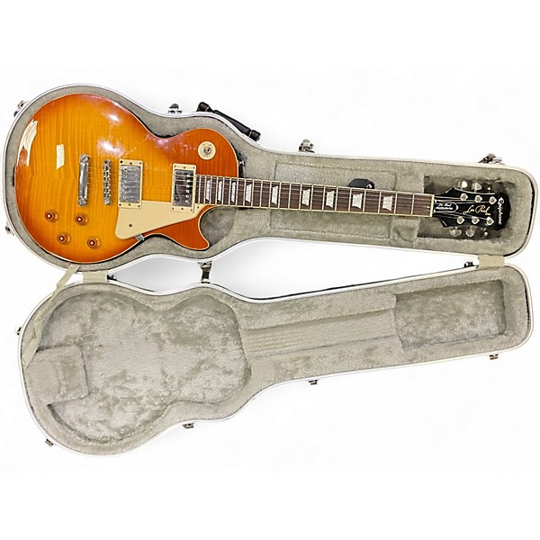 Used Epiphone Les Paul Standard Pro Honey Burst Solid Body Electric Guitar