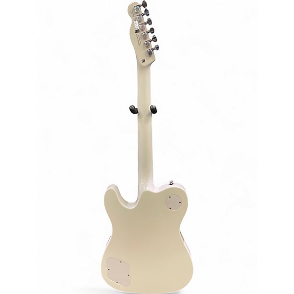 Used Fender JA90 Jim Adkins Thinline Telecaster Alpine White Hollow Body Electric Guitar