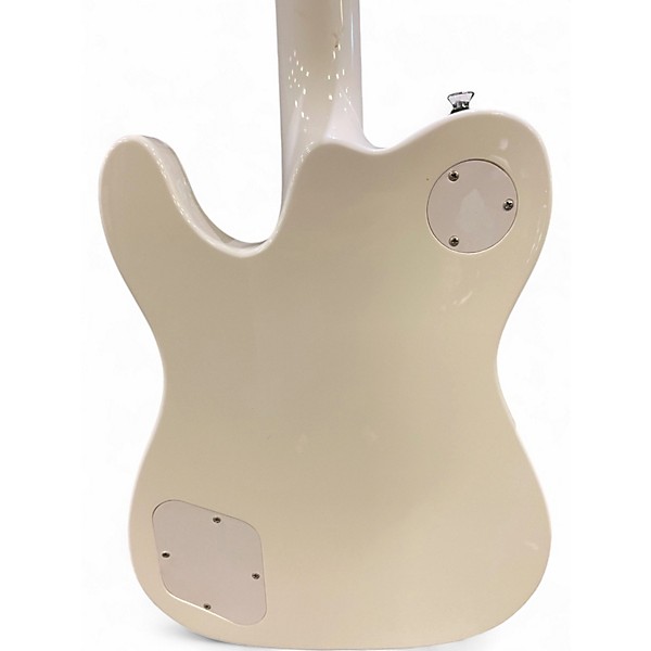 Used Fender JA90 Jim Adkins Thinline Telecaster Alpine White Hollow Body Electric Guitar
