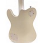 Used Fender JA90 Jim Adkins Thinline Telecaster Alpine White Hollow Body Electric Guitar