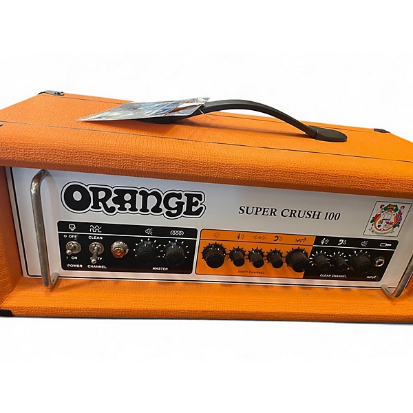 Used Orange Amplifiers Super Crush 100 Solid State Guitar Amp Head