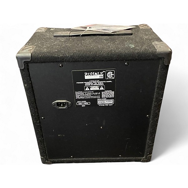 Used Fender Rumble 15 15W 1X8 Bass Combo Amp