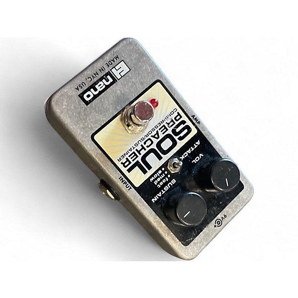 Used Electro-Harmonix Soul Preacher Nano Compressor / Sustainer Effect Pedal