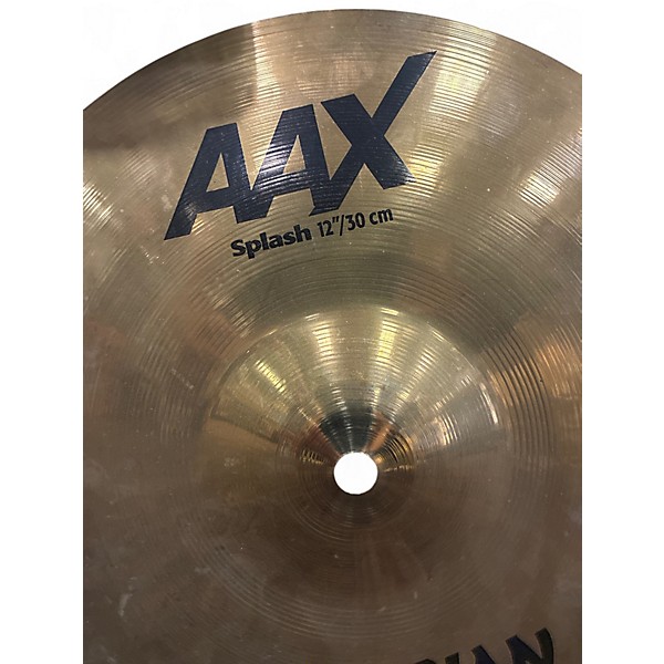 Used SABIAN 12in AAX Splash Brilliant Cymbal