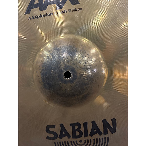 Used SABIAN 18in AAXplossion Cymbal