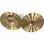 Used SABIAN 14in AAX Stage Hi Hat Pair Cymbal
