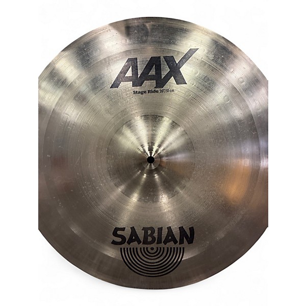 Used SABIAN 22in AAX Stage Ride Cymbal