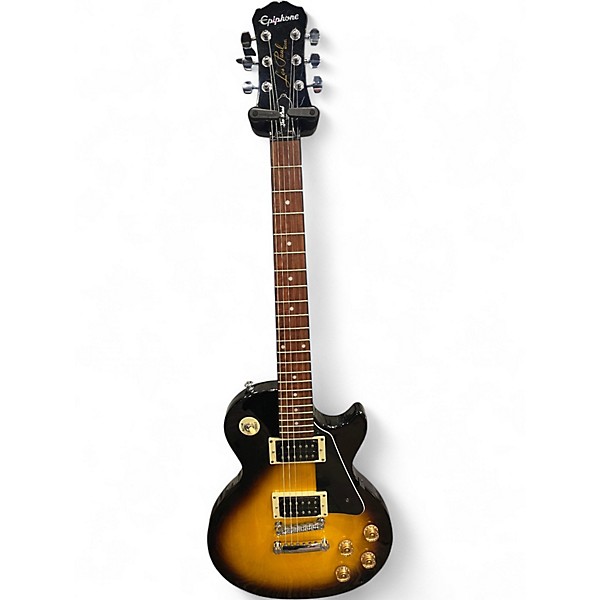 Used Epiphone Les Paul 100 Bolt On 2 Color Sunburst Solid Body Electric Guitar