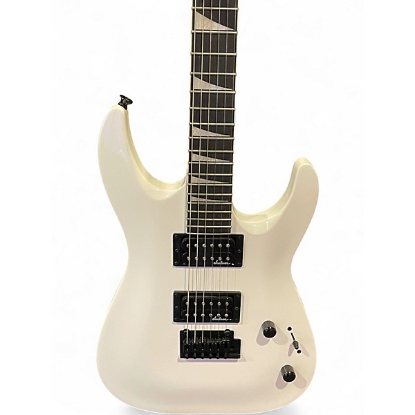 Used Jackson JS22 Dinky Snow White Solid Body Electric Guitar