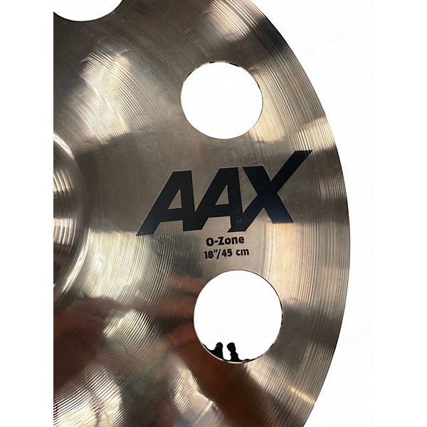 Used SABIAN 18in AAX O ZONE Cymbal