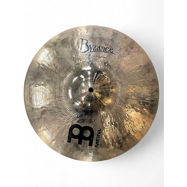 Used MEINL 14in Byzance Dark Hi Hat Pair Cymbal