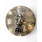 Used MEINL 14in Byzance Dark Hi Hat Pair Cymbal