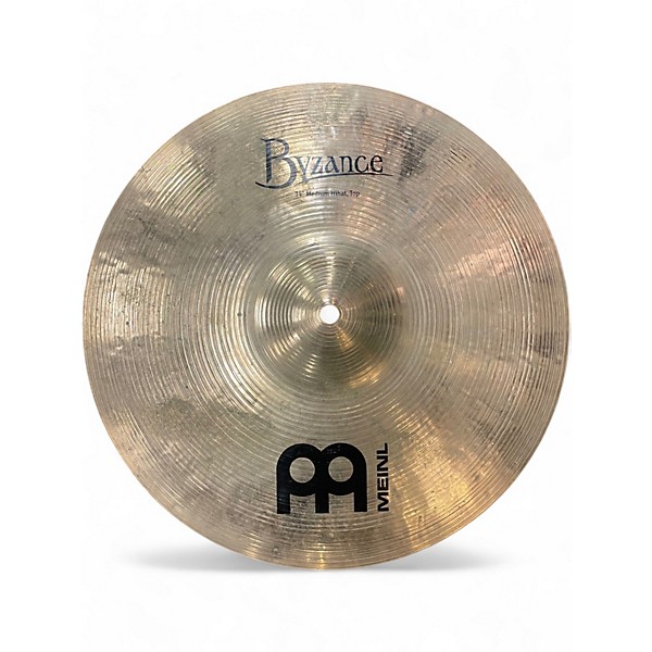 Used MEINL 14in Byzance Dark Hi Hat Pair Cymbal