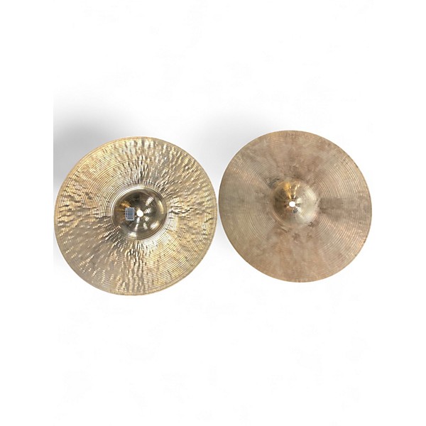 Used MEINL 14in Byzance Dark Hi Hat Pair Cymbal