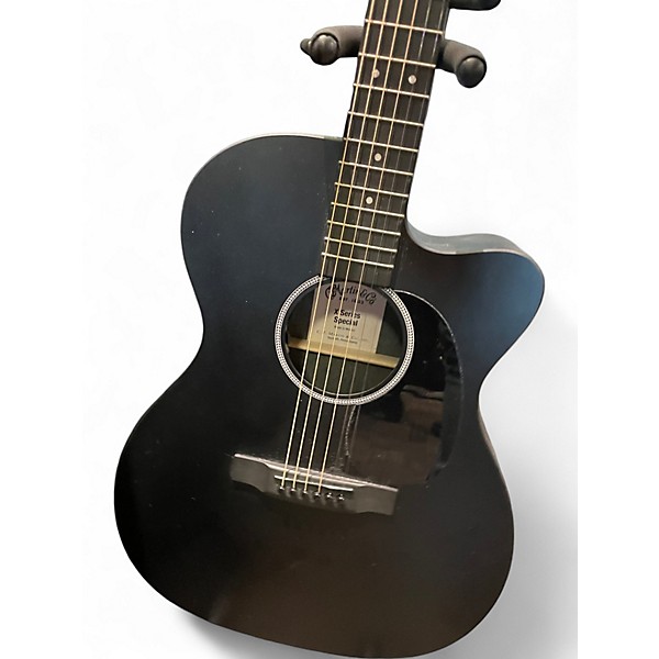 Used Martin X SERIES SPECIAL BLACK Acoustic Electric Guitar
