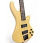 Used Schecter Guitar Research Custom 4 Natural Electric Bass Guitar