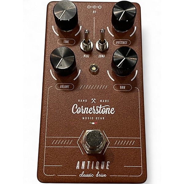 Used Cornerstone Antique Classic Drive V2 Effect Pedal