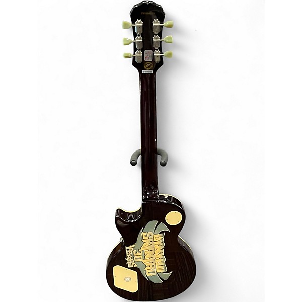 Used 2003 Epiphone Les Paul Lynyrd Skynyrd 30th Anniversary Gold Solid Body Electric Guitar