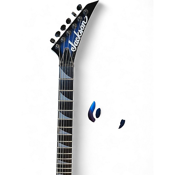 Used Jackson RRTMG Randy Rhoads Pro Metallic Blue Burst Solid Body Electric Guitar