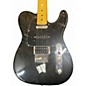Used Fender Modern Player Telecaster Plus Trans Black Solid Body Electric Guitar