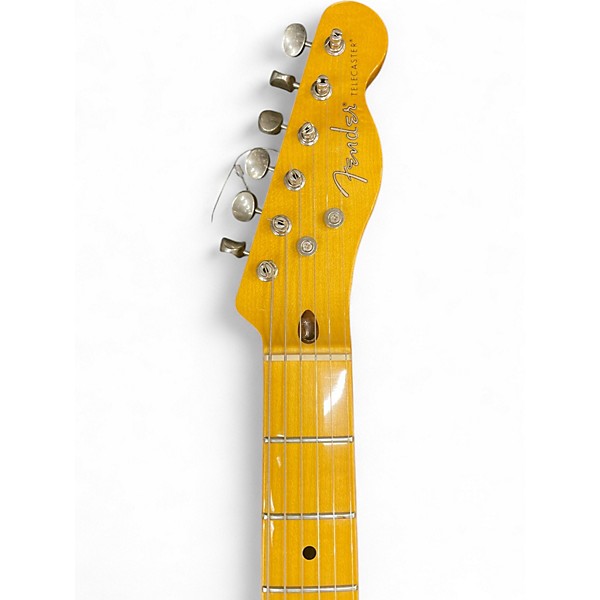 Used Fender Modern Player Telecaster Plus Trans Black Solid Body Electric Guitar