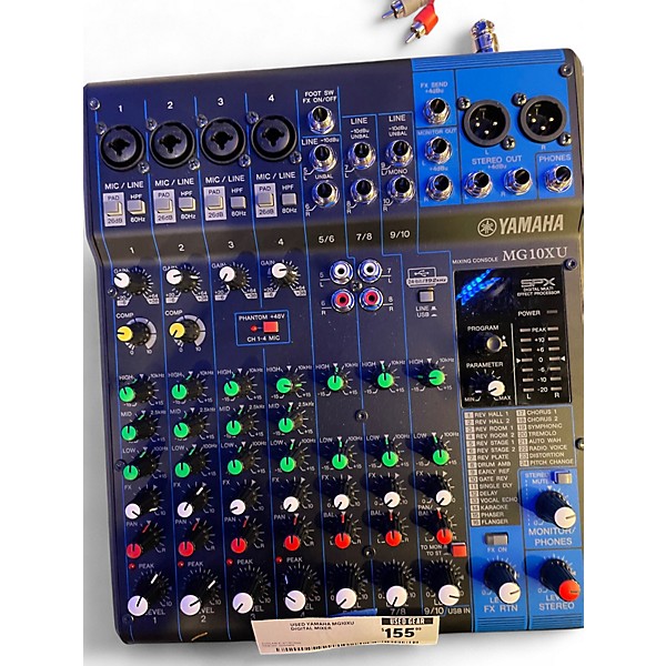 Used Yamaha MG10XU Digital Mixer