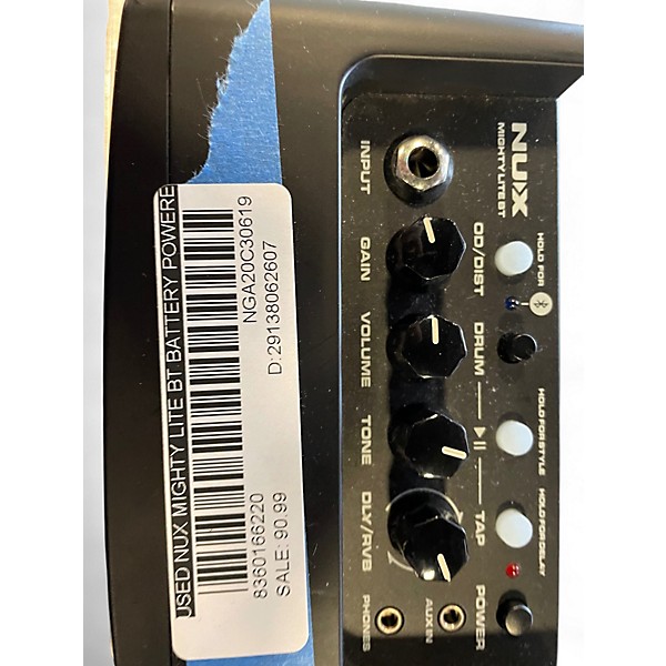 Used NUX MIGHTY LITE BT Battery Powered Amp