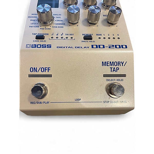 Used BOSS DD200 Digital Delay Effect Pedal