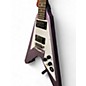 Used Epiphone KIRK HAMMETT 1976 FLYING V Purple Solid Body Electric Guitar