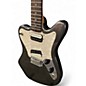 Used Squier PARANORMAL SUPER SONICC Metallic Gray Solid Body Electric Guitar
