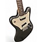 Used Squier PARANORMAL SUPER SONICC Metallic Gray Solid Body Electric Guitar