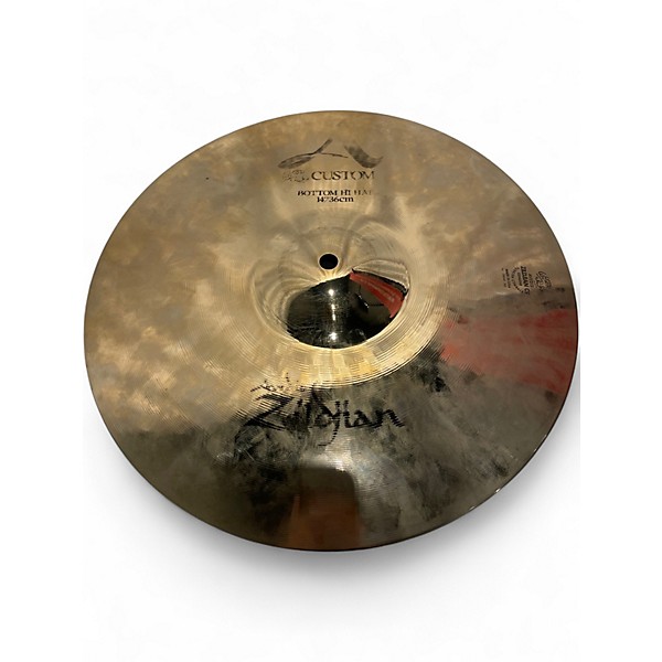 Used Zildjian 14in A CUSTOM Cymbal