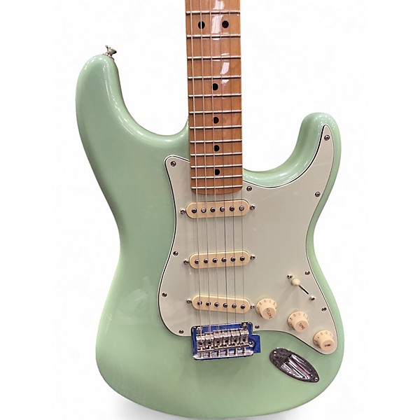 Used 2022 Fender Player Stratocaster Sea Foam Pearl Solid Body Electric Guitar