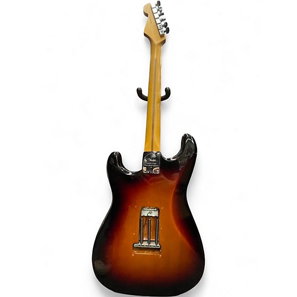 Used Fender American Professional II Stratocaster 3 Tone Sunburst Solid Body Electric Guitar