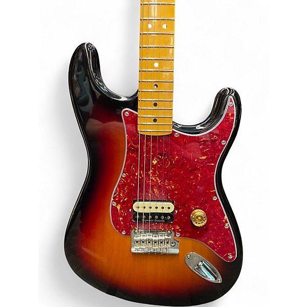 Used Fender American Professional II Stratocaster 3 Tone Sunburst Solid Body Electric Guitar