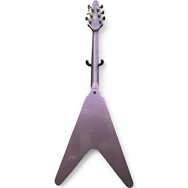 Used Epiphone KIRK HAMMET FLYING V 1979 Purple Solid Body Electric Guitar