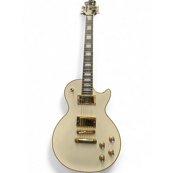 Used Epiphone Bjorn Gelotte Signature "Jotun" Les Paul Custom Alpine White Solid Body Electric Guitar