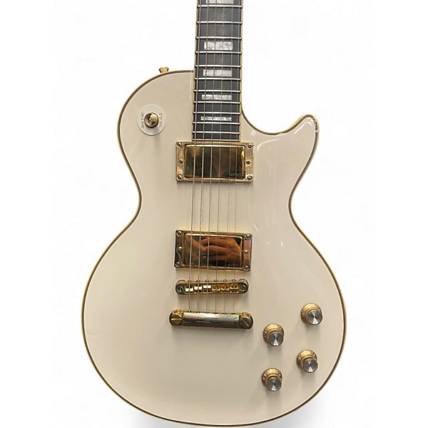 Used Epiphone Bjorn Gelotte Signature "Jotun" Les Paul Custom Alpine White Solid Body Electric Guitar