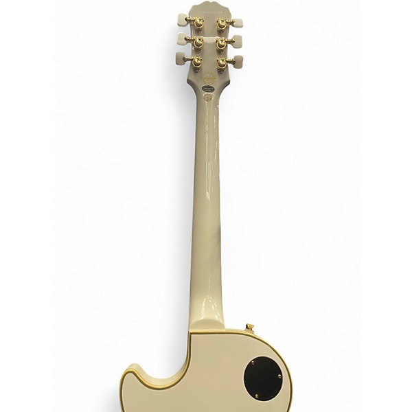 Used Epiphone Bjorn Gelotte Signature "Jotun" Les Paul Custom Alpine White Solid Body Electric Guitar