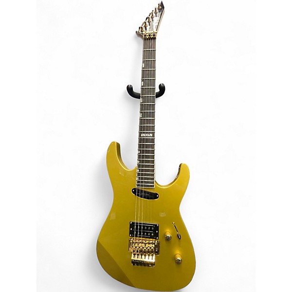 Used ESP LTD Mirage Deluxe '87 Gold Solid Body Electric Guitar