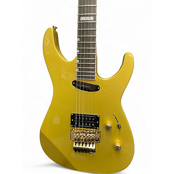 Used ESP LTD Mirage Deluxe '87 Gold Solid Body Electric Guitar