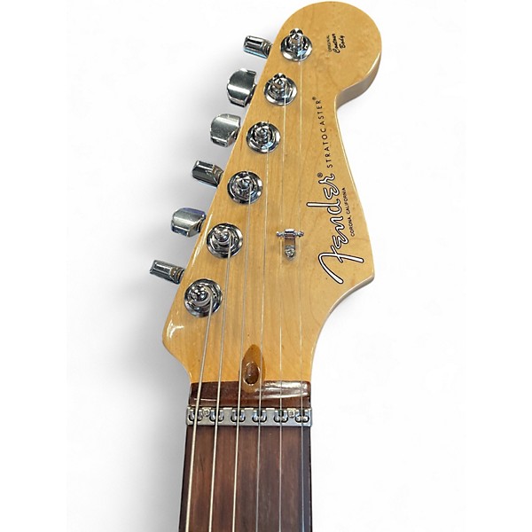 Used Fender American Professional Stratocaster HH Black Solid Body Electric Guitar