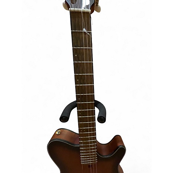 Used Ibanez FRH10N Brown Sunburst Acoustic Electric Guitar