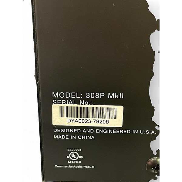 Used JBL 308P MKII Powered Monitor