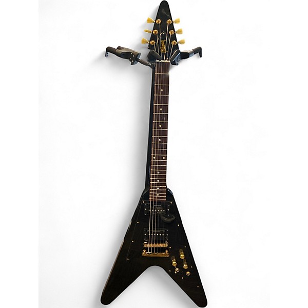 Used 2006 Gibson Flying V Ebony Solid Body Electric Guitar