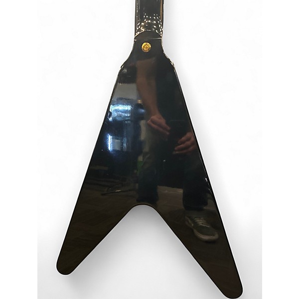Used 2006 Gibson Flying V Ebony Solid Body Electric Guitar