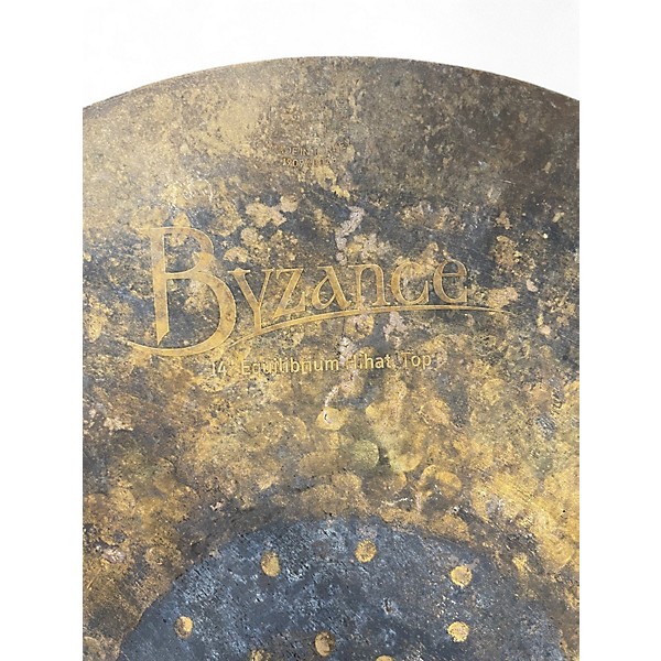 Used MEINL 14in Byzance Equilibrium Hi-Hat Pair Cymbal