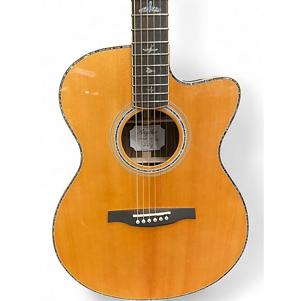 Used PRS SE A60E Natural Acoustic Electric Guitar
